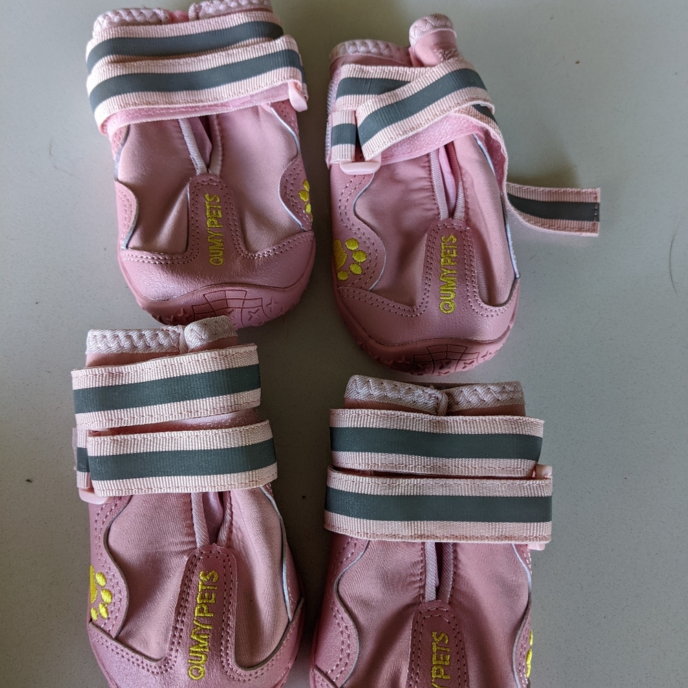 Waterproof shoes for dog